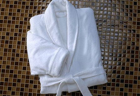 Shawl_Collar_White_Bath_Robe Shawl_Collar_White_Bath_Robe