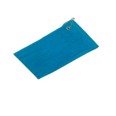 Turquoise_Corner_Grommet_Golf_towels