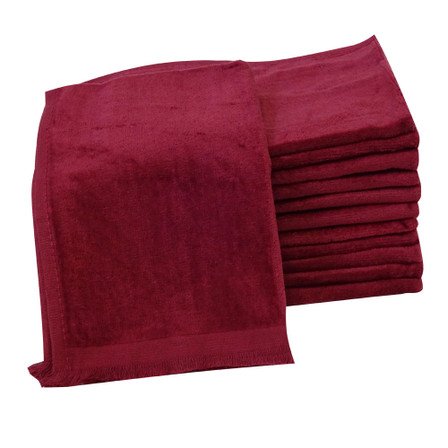 Burgundy_Fingertip_Fringed_towels