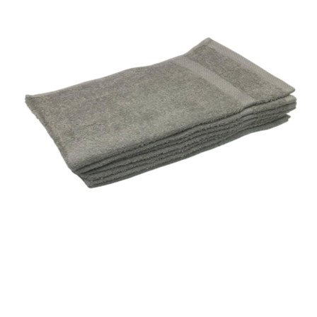15x25 Silver Gray Hand Towels Premium Plus quality 100% Ring Spun Cotton