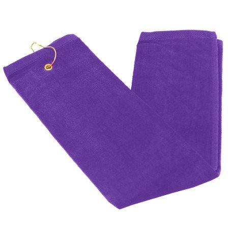 Tri_fold_Purple_Golf_towel
