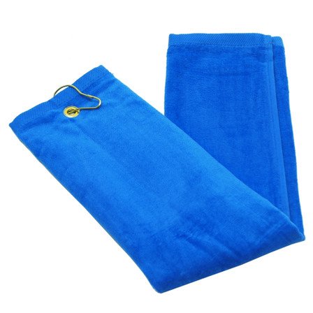 Tri_fold_Royal_blue_golf_towel