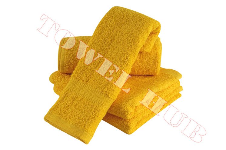 16x27 yellow salon towel