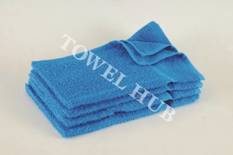 Neon_Blue tanning salon towel
