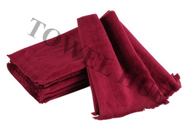 Burgundy_fringed_fingertip_towels