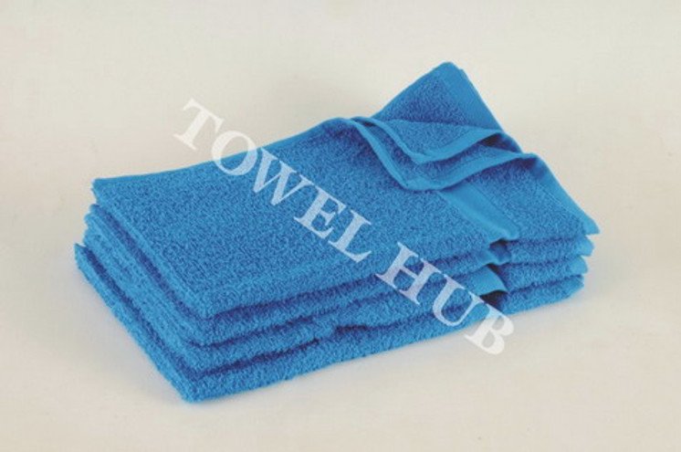 Neon_Blue hand towel