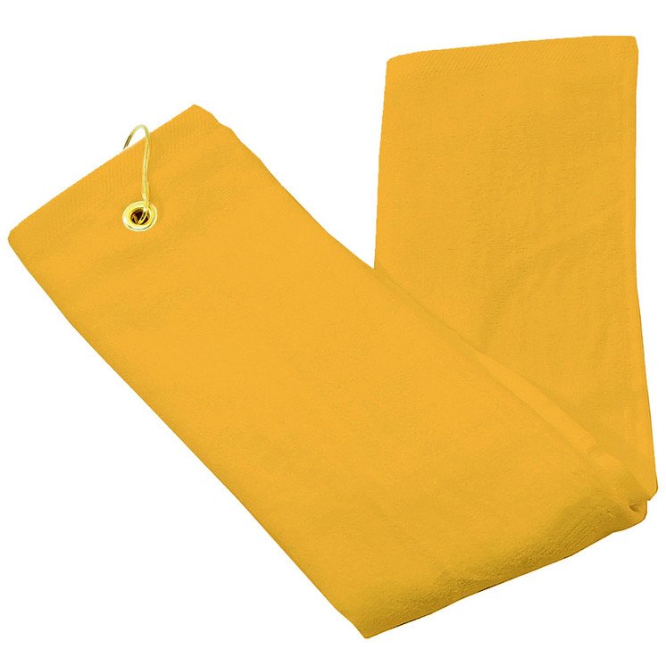 Tri_fold_Yellow_Gold_Golf_towels
