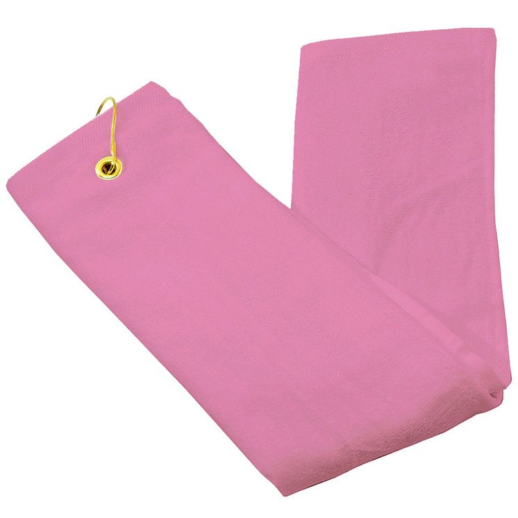 Tri_Fold_Pink_Golf_towel