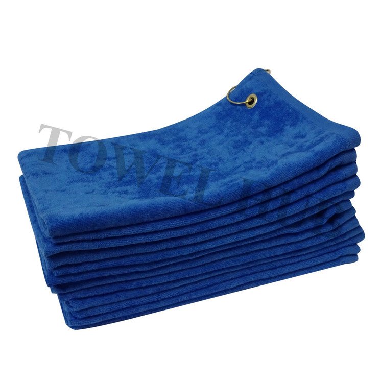 Corner_Grommet_Royal_Blue_Golf_Towels