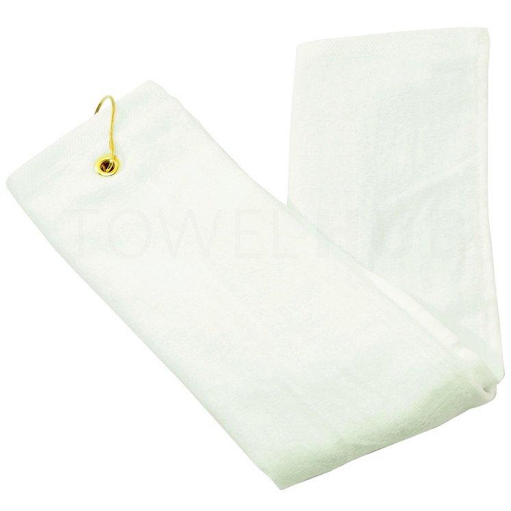 White_Tri_fold_Golf_towel
